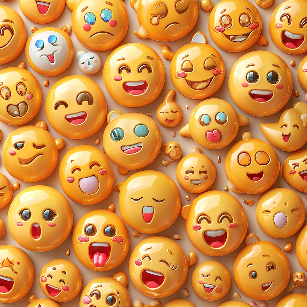 Cultural Significance of Emojis - A diverse array of emojis representing various cultures and languages, illustrating their universal appeal.