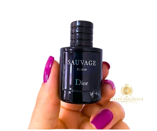 Dior Sauvage perfume bottle with sleek and modern design