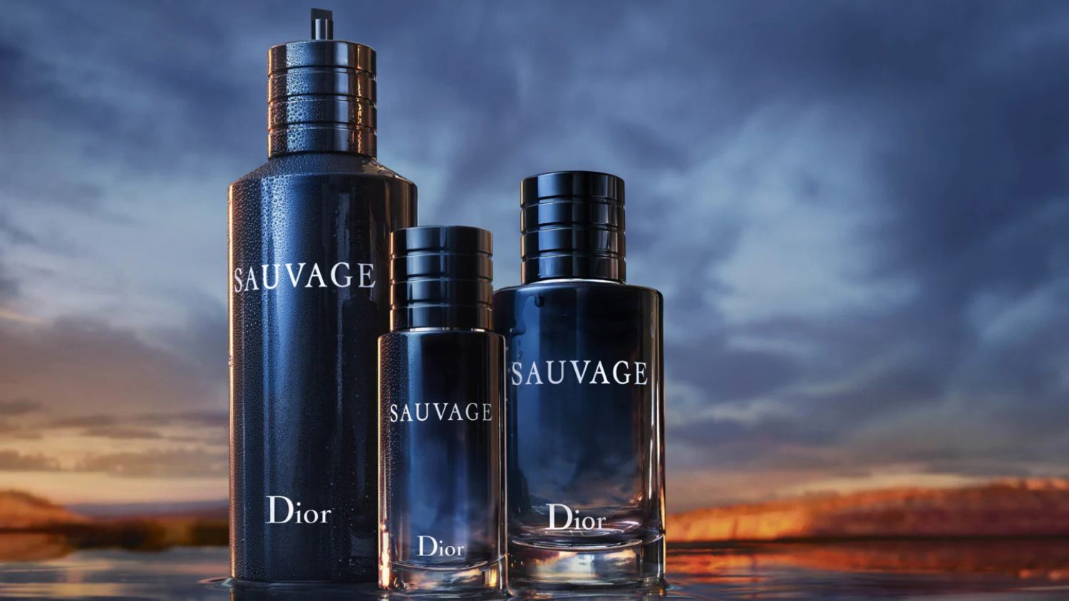 Close-up of Dior Sauvage fragrance showcasing fresh and spicy notes 