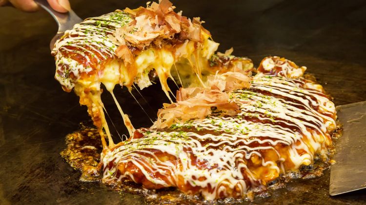 Okonomiyaki Jepang Pancake
