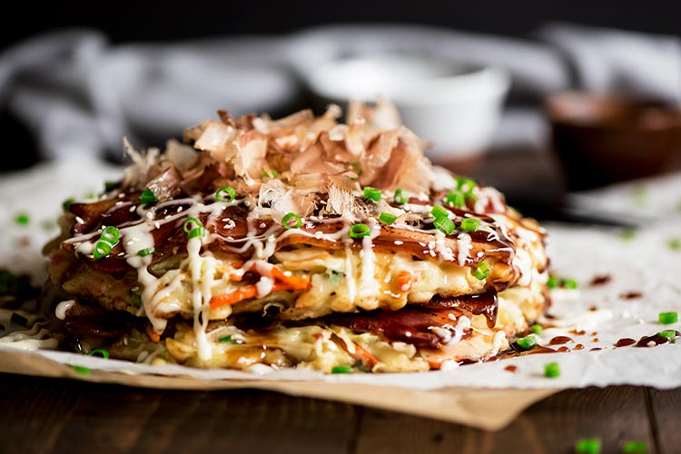 Okonomiyaki Jepang Pancake