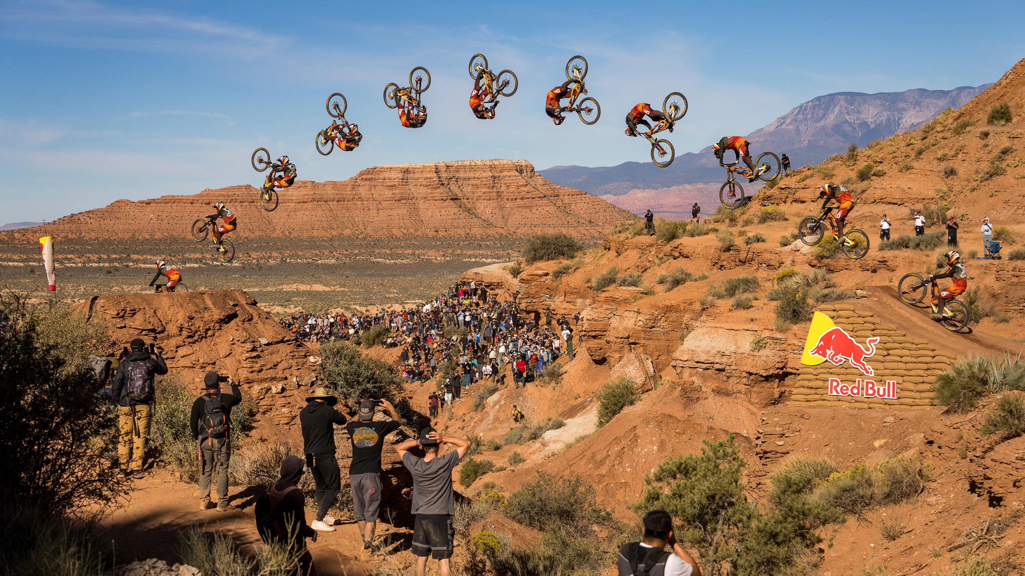 Red Bull Rampage, Turnamen Ekstrem yang Bikin Atlet Deg-degan 3 Medan Gurun yang Jadi Arena Maut