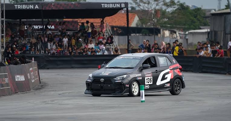 Agya GR Sport Beraksi