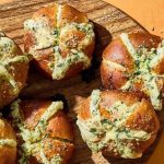 Korean Garlic Cheese Bread